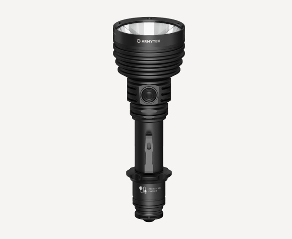Фонарь поисковый ArmyTek Barracuda Pro Max (Black / Холодный; 2800Lm; акк21700-5000mAh)